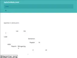Sites similar to saleonweb.com