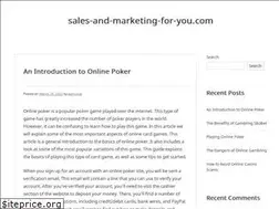 Sites similar to sales-and-marketing-for-you.com
