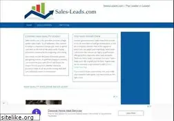 Sites similar to sales-leads.com