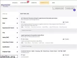 Sites similar to sales.monsterindia.com