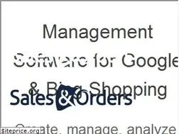Sites similar to salesandorders.com
