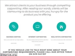 Sites similar to salescopywriting.com.au