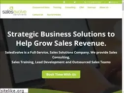 Sites similar to salesevolve.com