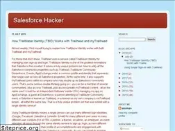 Sites similar to salesforcehacker.com