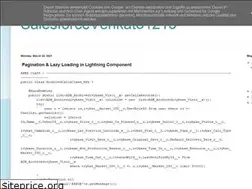 Sites similar to salesforcevenkat81215.blogspot.com