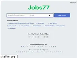 Sites similar to salesjobs77.com