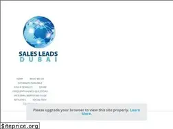 Sites similar to salesleadsdubai.com