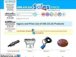 Sites similar to salesprice.co.za