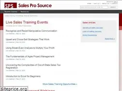 Sites similar to salesprosource.com