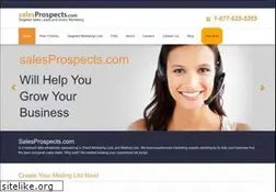 Sites similar to salesprospects.com