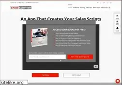 Sites similar to salesscripter.com