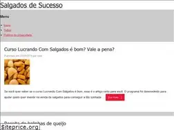 Sites similar to salgadosdesucesso.com.br
