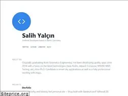Sites similar to salihyalcin.github.io