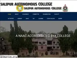 Sites similar to salipurcollege.org.in