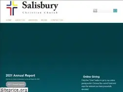 Sites similar to salisburychristianchurch.org