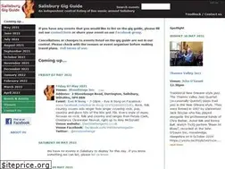 Sites similar to salisburygigguide.co.uk