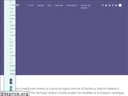 Sites similar to salisburyhealthcarehistory.uk
