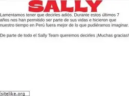 Sites similar to sallybeautyperu.com