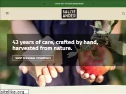 Sites similar to sallyeander.com