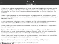 Sites similar to sallymercedes.com