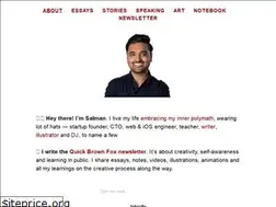 Sites similar to salman.io