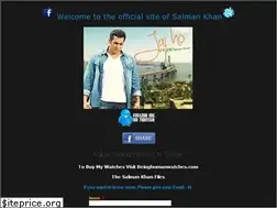 Sites similar to salmankhan.com