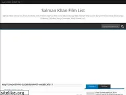 Sites similar to salmankhanfilmlist.blogspot.com