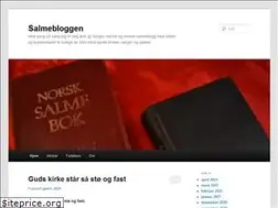 Sites similar to salmebloggen.no