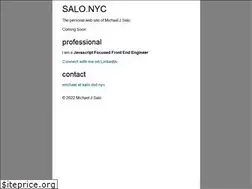 Sites similar to salo.nyc