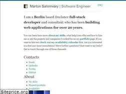 Sites similar to salomvary.com