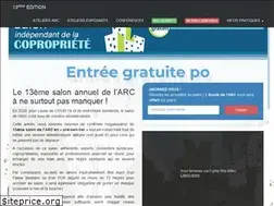 Sites similar to salon-copropriete-arc.fr