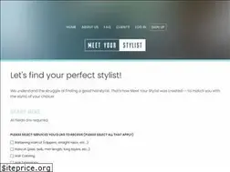Sites similar to salon.meetyourstylist.com
