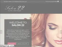 Sites similar to salon22hutton.co.uk