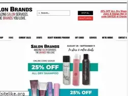 Sites similar to salonbrandsbeauty.com