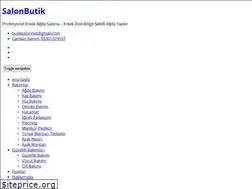 Sites similar to salonbutik.net