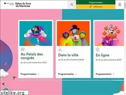 Sites similar to salondulivredemontreal.com