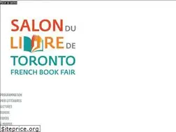 Sites similar to salondulivredetoronto.com