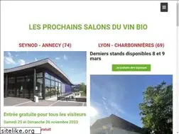 Sites similar to salonduvinbio.com