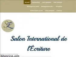 Sites similar to salonecriture.org