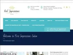 Sites similar to salonfirstimpressions.com