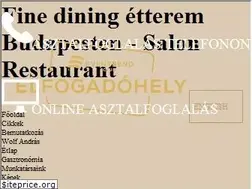 Sites similar to salonrestaurant.hu
