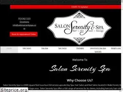 Sites similar to salonserenityspa.com
