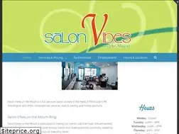 Sites similar to salonvibespittsburgh.com