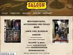 Sites similar to saloonboots.de