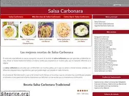 Sites similar to salsacarbonara.net