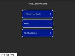 Sites similar to salsadesoja.com