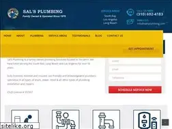 Sites similar to salsplumbing.com