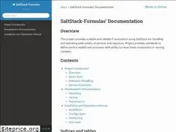 Sites similar to salt-formulas.readthedocs.io