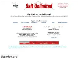 Sites similar to salt-unlimited.com