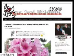 Sites similar to saltedlithium.wordpress.com